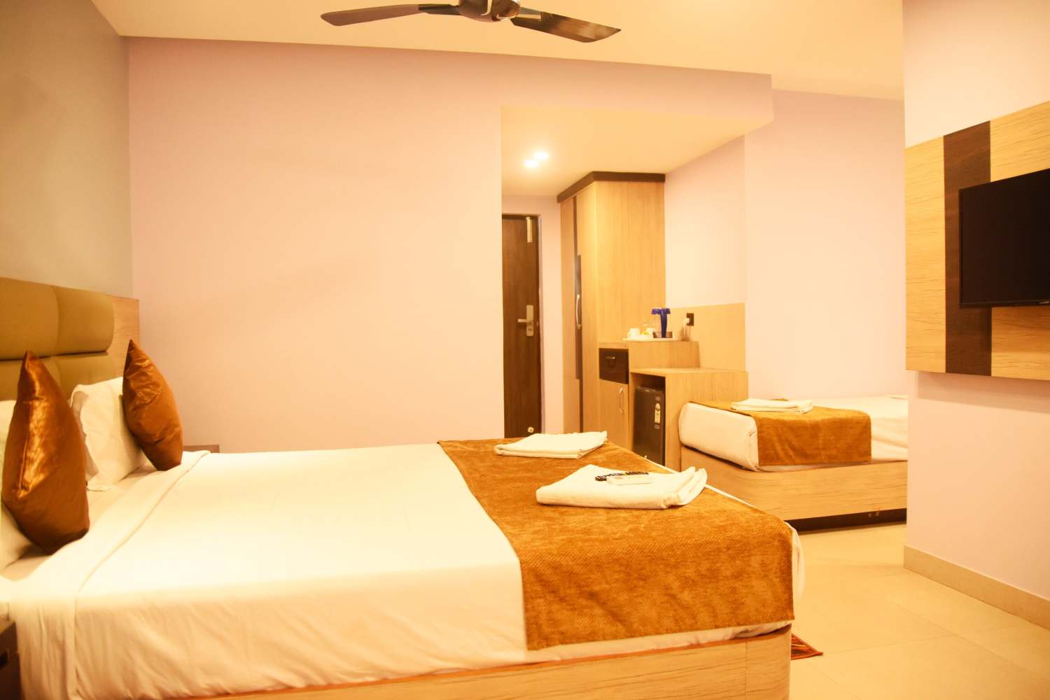 Executive Family AC Room at Hotel OM International Gokarna